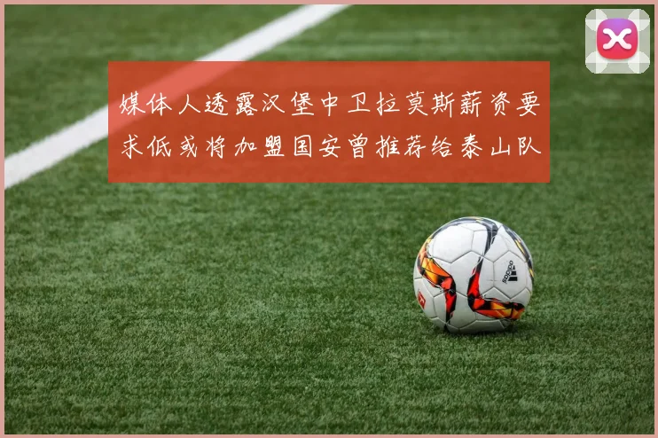 媒体人透露汉堡中卫拉莫斯薪资要求低或将加盟国安曾推荐给泰山队